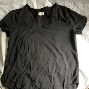 cloth & stone black t-shirt - small